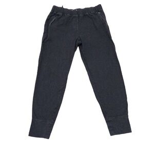 Artizia Wilfred Free Skinny Joggers Size Medium Black Cotton